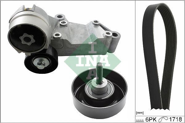 ALTERNATÖR GERGİ KİTİ KAYIS AVARE BILYALI FOCUS 01-04 -CONNECT 02 1.8 Dİ-TDCİ KLİMALI K016PK1718