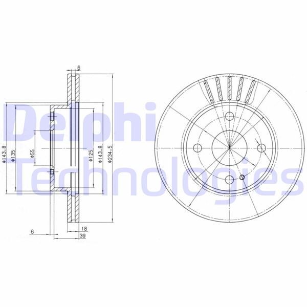 FREN DİSKİ ÇİFTLİ PAKET . DELİKLİ ÖN MAZDA 323. MIATA. MX-5 01/1989 10/1998