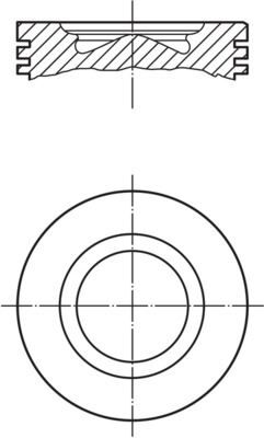 PİSTON COMPLETE 88.6 MM FİAT