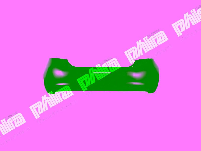 TAMPON ARKA ASTARLI TOYOTA YARIS 2006-2008
