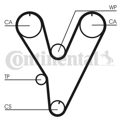 TRİGER KAYIŞI EKSANTRİK KAYIŞI HYUNDAI GALLOPER 3.0L G6AT 97-03 / MITSUBISHI PAJERO 3.0L 6G72 12v V23 92-96 149x254