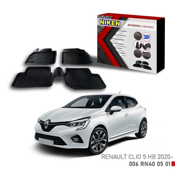 3D PASPAS RENAULT CLIO 5 HB 2020-