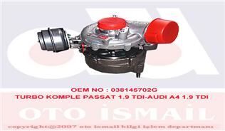 7178585010S TURBO KOMPLE PASSAT-SUPER B-A4-A6 1.9TDI-2.0TDI 01-05 130PS-136PS-140PS AVF-AWX-BLB BNA
