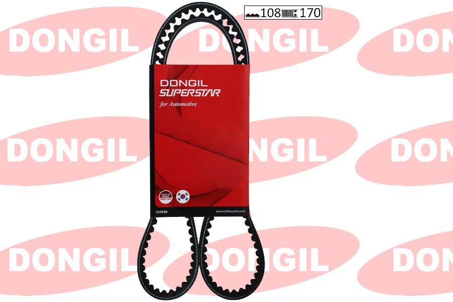 TRİGER KAYIŞI 108x170 P306 97-02 P405-XSARA 98-05 BERLINGO 03-08 PARTNER 96-15 1.4 TU3-MFK