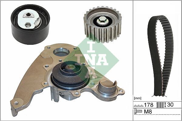 DEVİRDAİMLİ EKSANTRİK GERGİ KİTİ 178x300 DUCATO 2.3D- JTD 06 DAILY III 06