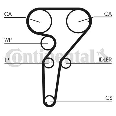 TRİGER KAYIŞI 167x240 FIAT MAREA 2.0 20V 96-00 BRAVA 2.0HD 20V 98-00 BRAVO 2.0HGT 5423XS