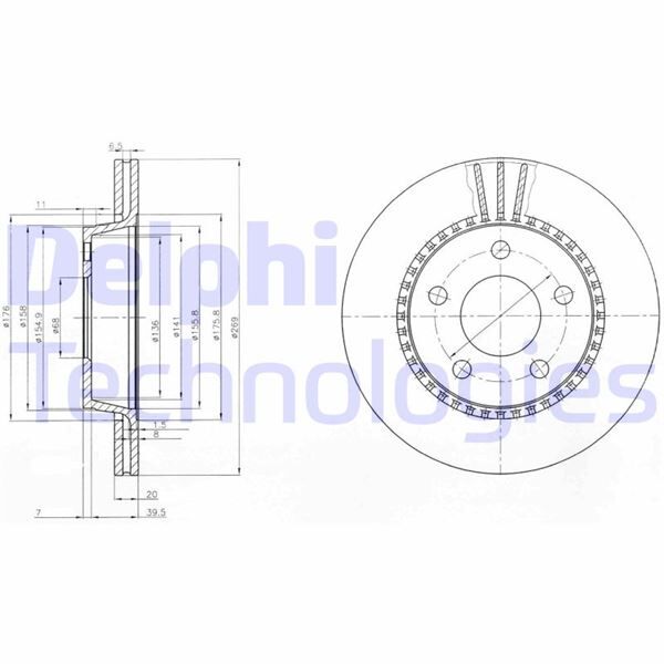 FREN DİSKİ ÇİFTLİ PAKET . DELİKLİ ARKA AUDI 100. A6 09/1989 1997