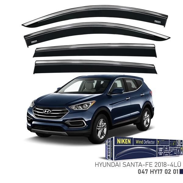 KROMLU CAM RÜZGARLIĞI HYUNDAI SANTA FE 2018- 4L