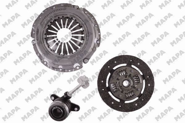 DEBRİYAJ SETİ HİDR.RULMANLI CLIO III 1.4 i 16V-KNG 1.6 i-1.6 i 16V-MGN II 1.4 i 16V