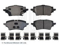 ARKA FREN BALATA TOYOTA COROLLA 1.2L 8NRFTS NRE210 19- / 1.6L 1ZR-FAE ZRE210 19- / 1.8L 2ZR-FXE Hybrid ZWE211 19- / 1.5L M15A-FKS MZEA11 21- - Kıskaçlı montaj parçaları ile birlikte