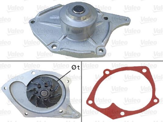 DEVİRDAİM SU POMPASI RENAULT CLIO II 01 06 MEGANE II 03 08 KANGOO 01 MODUS 04 SC NIC II 03 08 1.5dCi K9K / NISSAN MICRA 1.5L K9K K12 03-10 / NOTE 1.5L K9K E11 06- / QASHQAI 1.5L K9K J10 06-