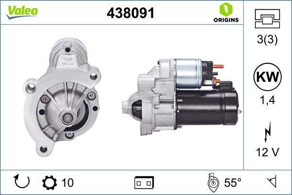 MARŞ MOTORU D6RA 109 PARTNER 1.9/PARTNER-P206-307 2.0 HDİ