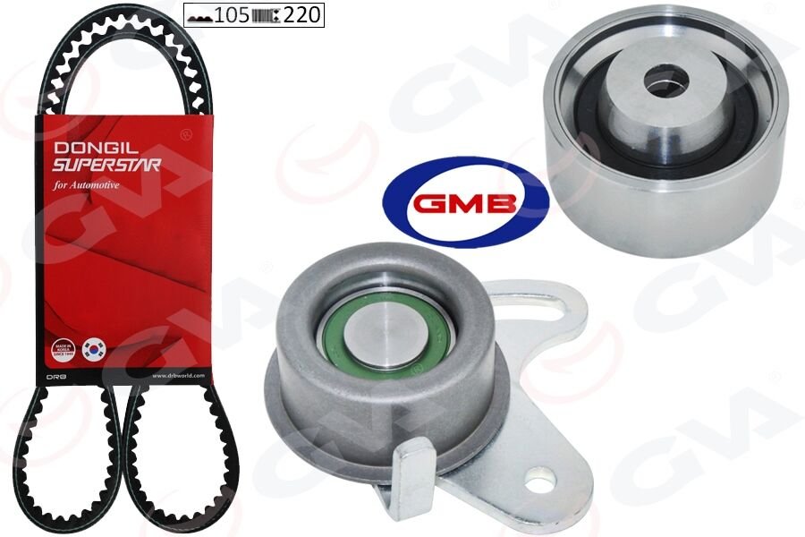 TRİGER KAYIŞ SETİ HYUNDAI ACCENT ADMIRE ERA 1.5L G4EB 01- 1.4L 1.6L G4ED G4EE 01-10 / GETZ 1.4L 06-10 / MATRIX ELANTRA 1.6L 01-06 / KIA RIO 1.4L 1.6L 06-10 / CERATO 1.6L 04-07 1 KAYIŞ 2 RULMAN