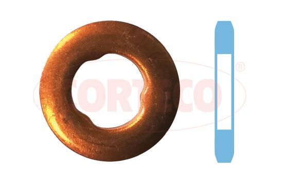 CONTA HALKASI. NOZUL TUTUCU RI MET 7.30 15.00 1.56 COP 6 Seal Ring. nozzle holder