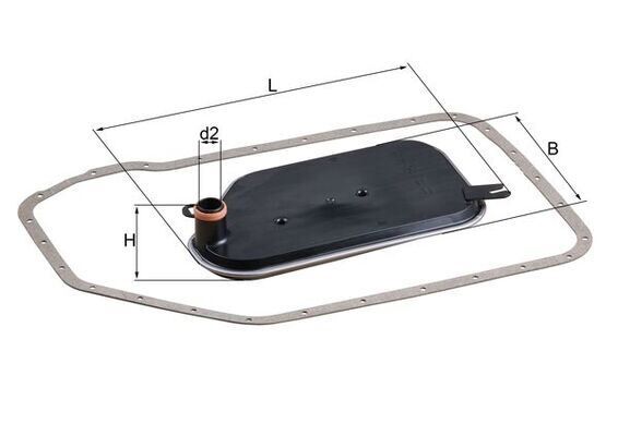 HİDROLİK FİLTRE TAKIMI PASSAT-A4-A6 97-05 -SKODA SUPERB 02-05 ZF5HP19FL OTOMATİK ŞANZUMAN