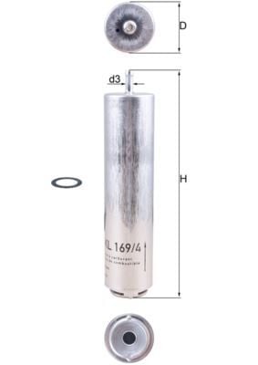 YAKIT FILTRESI BMW M47 N47 M57 N57 E81 E82 E87 E88 E60 E61 F07 F10 F06 E65 E66 F01 E70 F15 E71 F16