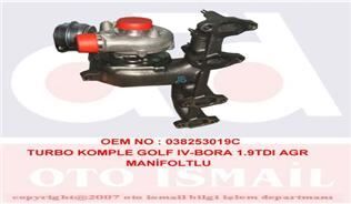 TURBO BORA-GOLF IV-POLO-A3-IBIZA-FABIA-OCTAVIA 1.9 TDI 100/101BG ATD AGR MANİFOLTLU 713672-5007S