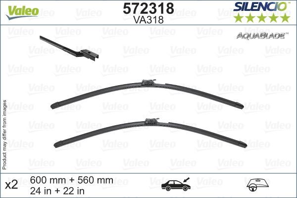 SILECEK SUPURGESI TAKIMI 600mm / 560mm MERCEDES S-CLASS Coupe C217 15 ISITMALI