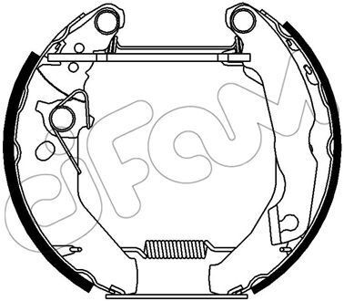 HIZLI TAMİR KİTİ PAPUÇ FREN SİLİNDİRİ YAYLAR FORD EUROPE ESTA III GFJ : 1.1;1.1İ;1.3. KAT;1.4;1.4