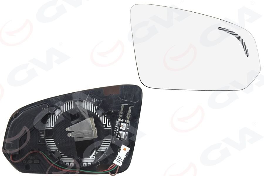 AYNA CAMI ISITMALI CONVEX SAĞ VOLVO S60 II-III S90 V60 V90 19 ŞERİT ASİSTANINA SAHİP ARAÇLAR