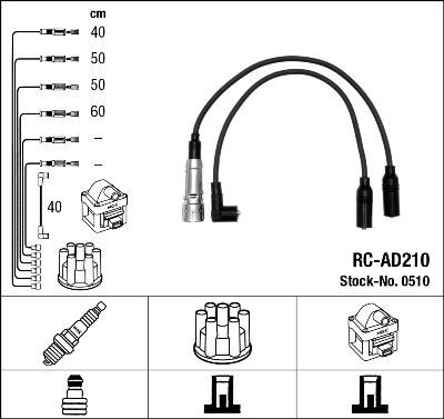 RC-AD210 ATEŞLEME KABLOSU
