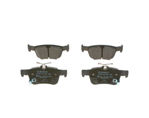 ARKA FREN BALATA HONDA CIVIC 1.6L FC5 sedan 4 kapı sedan benzinli 16- / CR-V 2.0L K20 02-06 / FORD TRANSIT CONNECT 1.5L 1.6L 15- / KUGA 1.5L 1.6L 2.0L 13- / FOCUS 1.5L 1.6L 2.0L 14-