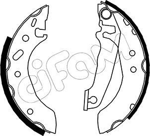 FREN PABUCU FORD EUROPE 8 İ 16V / ESCORT VII GAL.AAL.ABL : 1.3. SW;1.4. CABRİO. SW;1.6İ 16V. CABRİ
