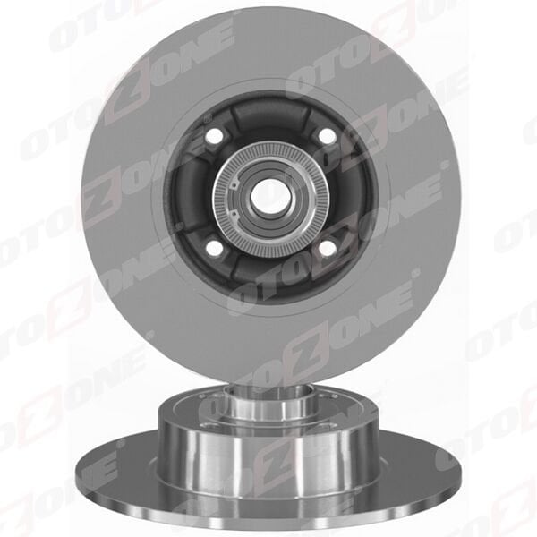 ARKA FREN AYNASI RENAULT MEGANE II 02 MODUS 04 CLIO III 05 240x82.5x4DELİK RULMANLI ABS SENSÖRLÜ