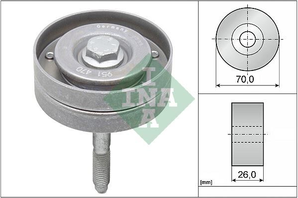 x ALTERNATÖR GERGİ RULMANI GOLF5-6-JETTA-PASSAT-TIGUAN-A3-SCIROCCO 1.4 TSI BLG-BMY-CAVA