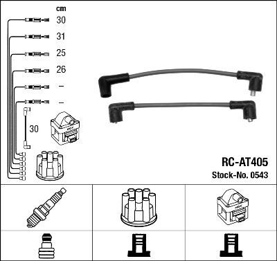 RC-AT405 ATEŞLEME KABLOSU