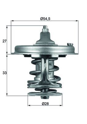 TERMOSTAT 83C HYUNDAI ACCENT III 05-10 ELANTRA 00-06