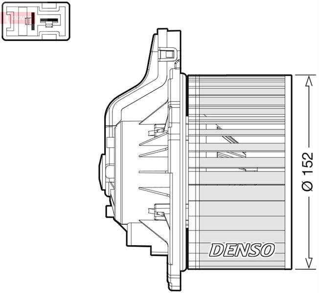CABİN BLOWER HYUNDAI GRAND SANTA F III 13-