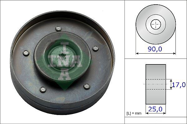ALTERNATÖR GERGİ RULMANI V BİLYA A4-A5-Q5 1.8-2.0 TFSI CPFA-CJKA-CDHA-CDNC