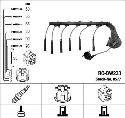 RC-BW233 ATEŞLEME KABLOSU
