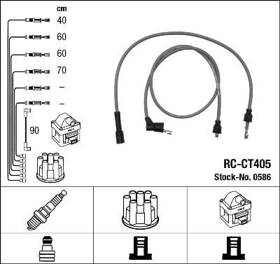 RC-CT405 ATEŞLEME KABLOSU