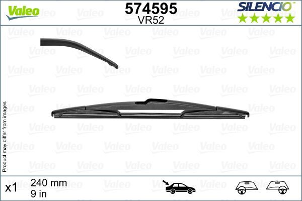 ARKA SİLECEK PEUGEOT P5008 16 RENAULT MEGANE IV-TALISMAN X1 240 MM