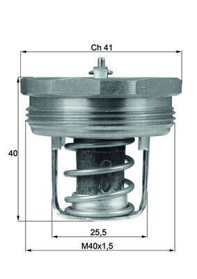 TERMOSTAT LANCIA FULVIA Coupe 818 83C