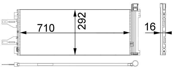 A/C-Kondensator FIAT DUCATO / PEUGEOT BOX