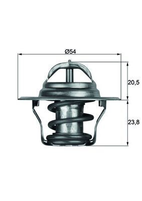 TERMOSTAT NISSAN MICRA II K11 80C