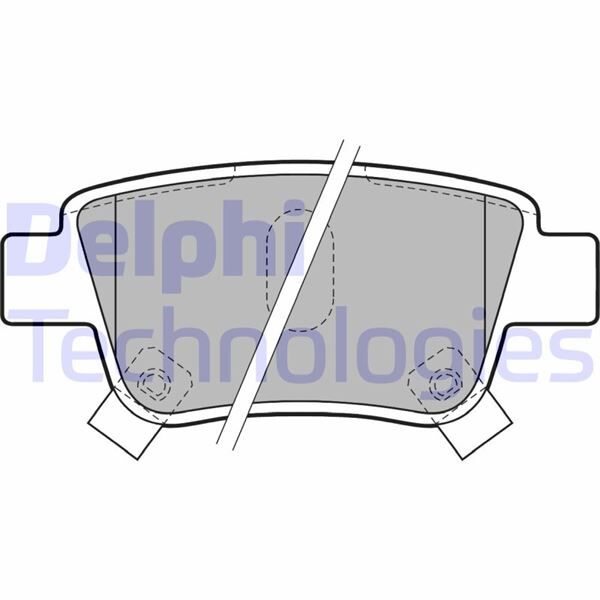 FREN BALATASI ARKA TOYOTA AVENSİS. COROLLA VERSO. PREVİA 01/03