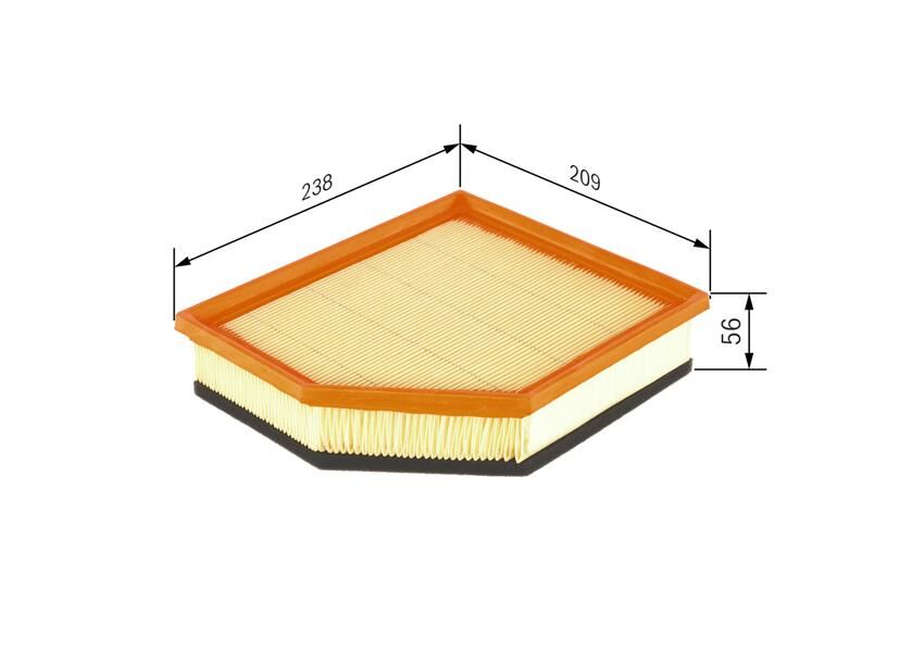 HAVA FİLTRESİ VOLVO V70 3.2 07 S80 T6 07 XC70 3.2 T6 07 S60 T6 01 XC60 3.2 T6 08 V60 10