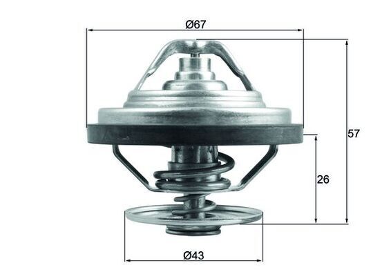 TERMOSTAT Thermostat insert