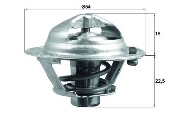 TERMOSTAT 85C HYUNDAI ACCENT 06-10 -GETZ 05-09 1.5CRDİ-İ10 1.1CRDİ-İ20-İX20-İ30 1.4-1.6CRDİ