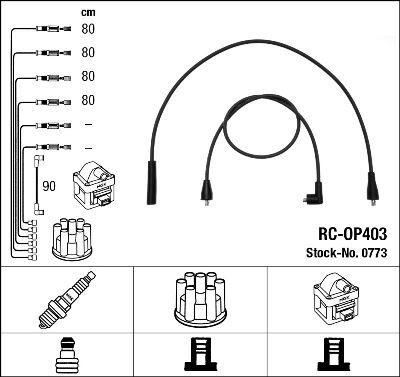RC-OP403 ATEŞLEME KABLOSU