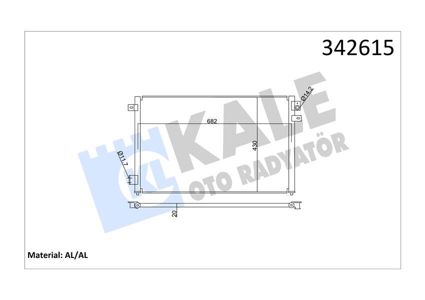 KLIMA RADYATORU AJ-V6 FB AJ-V8 AJ8FT S-TYPE II X200 1999 2007