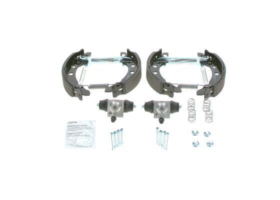 ARKA PABUÇ BALATA TAKIMI KİT VW PASSAT 1.3-1.6-1.5D 73-80 SEAT 1.0-1.4-1.4 16V-1.4TDI 97-04