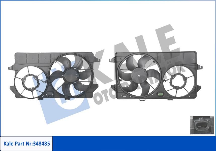 FAN MOTORU CONNECT 1.8TDCI 02 07 KLIMALI KOMPLE