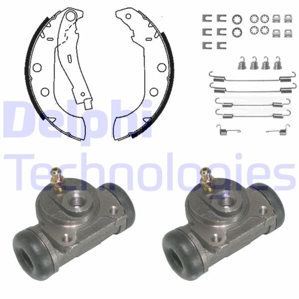 FREN PABUÇ KİTİ ARKA CITROEN XSARA / PEUGEOT 306 02/93