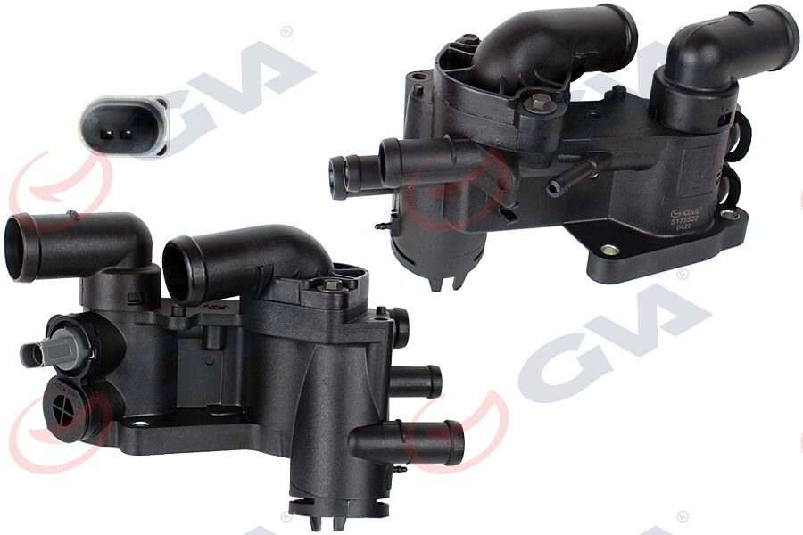 TERMOSTAT 87C KOMPLE / MÜŞÜRLÜ POLO-SEAT CORDOBA-IBIZA-TOLEDO-FABIA 1.2-1.2 12V