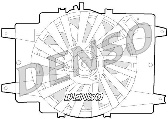FAN. RADİATOR ALFA ROMEO 147 00-10